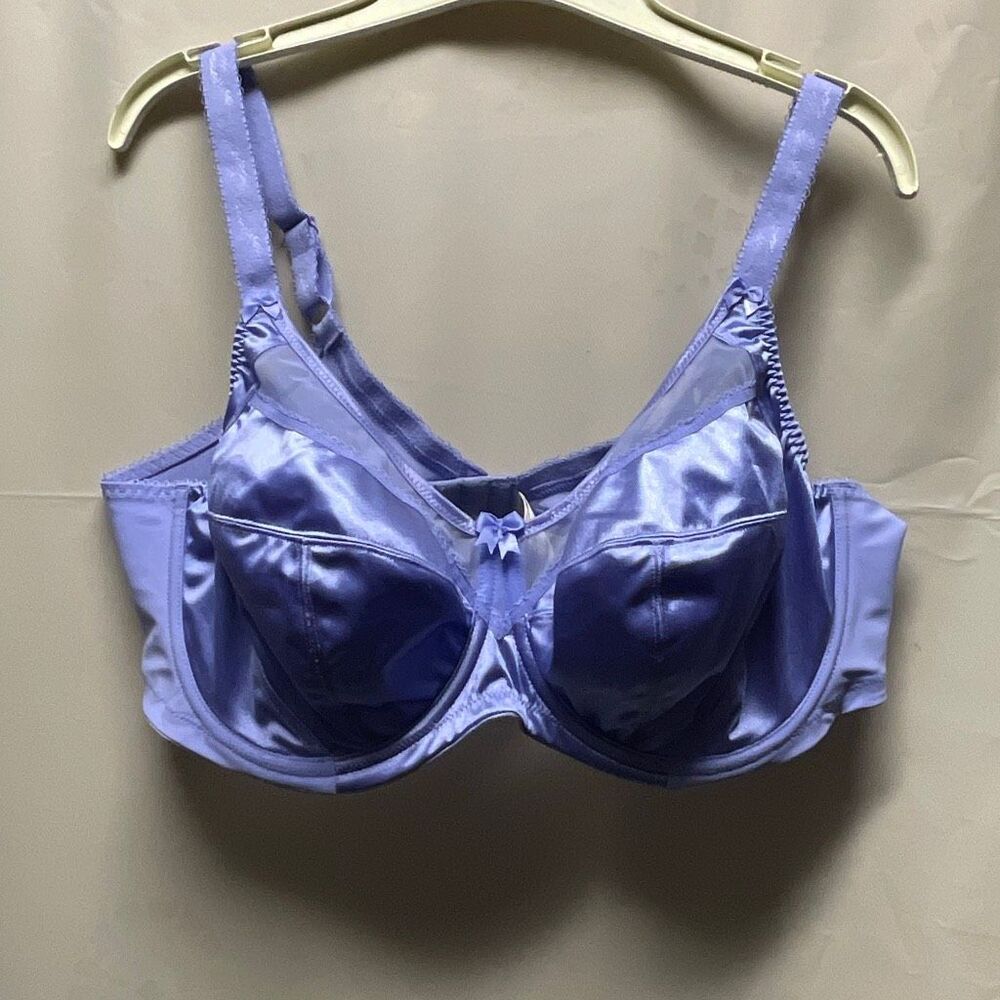 Goddess “Keira” size 42DD purple underwire support bra.